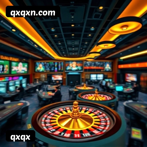 Plataforma qxqx mostrando interface moderna, jogos certificados e recursos de segurança licenciados